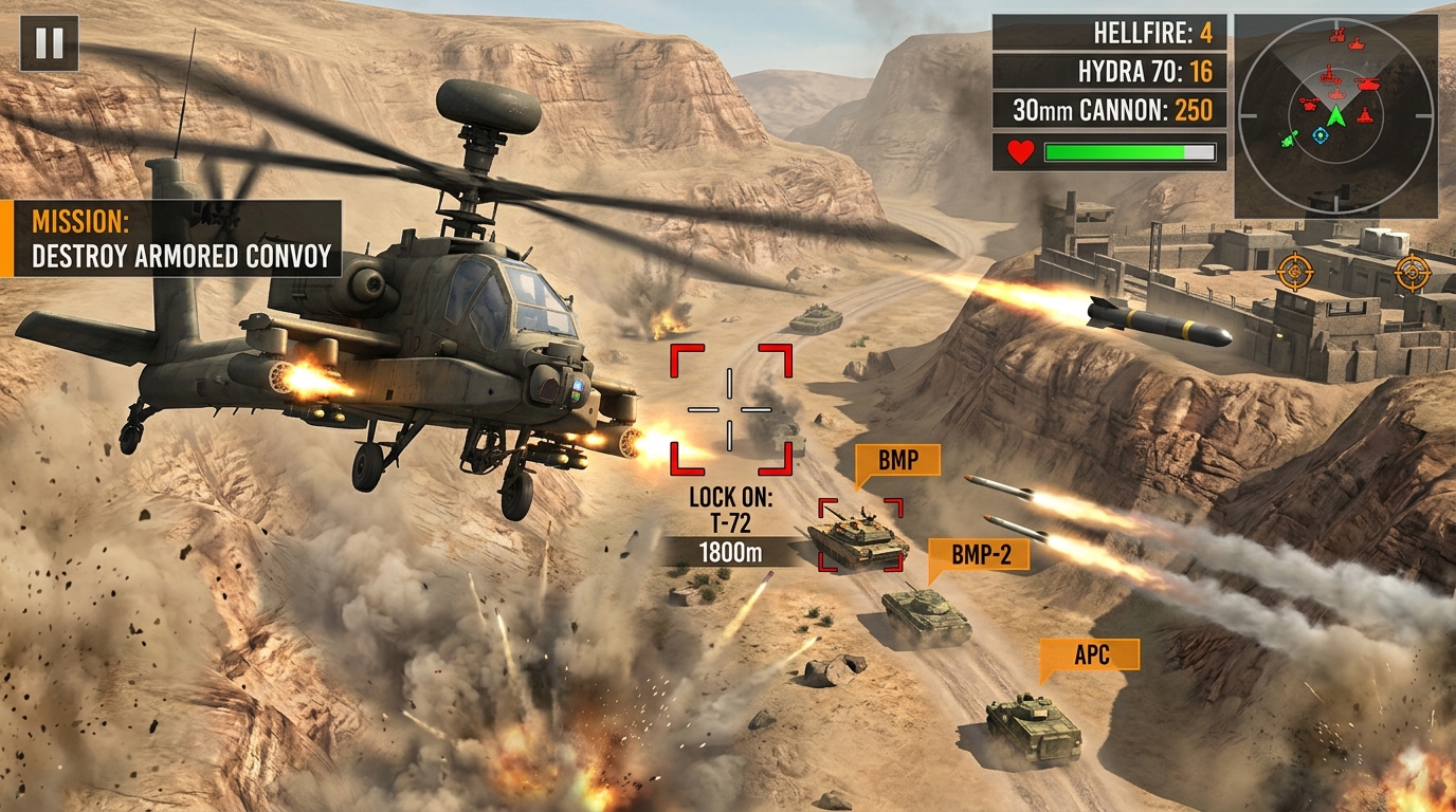 Attack Helicopter Combat